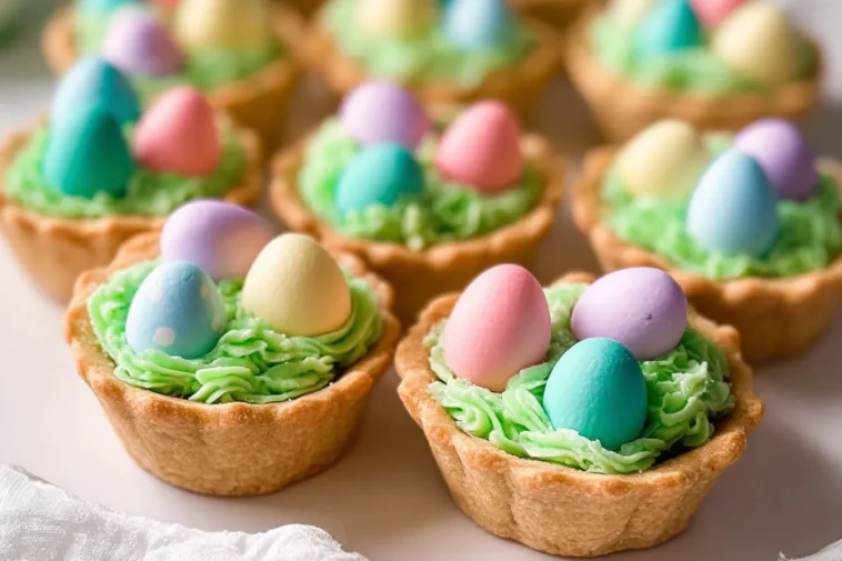 Easter Basket Sugar Cookie Cups
