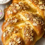 Easter Bread (Orange Almond Sweet Bread) Ready to Serve