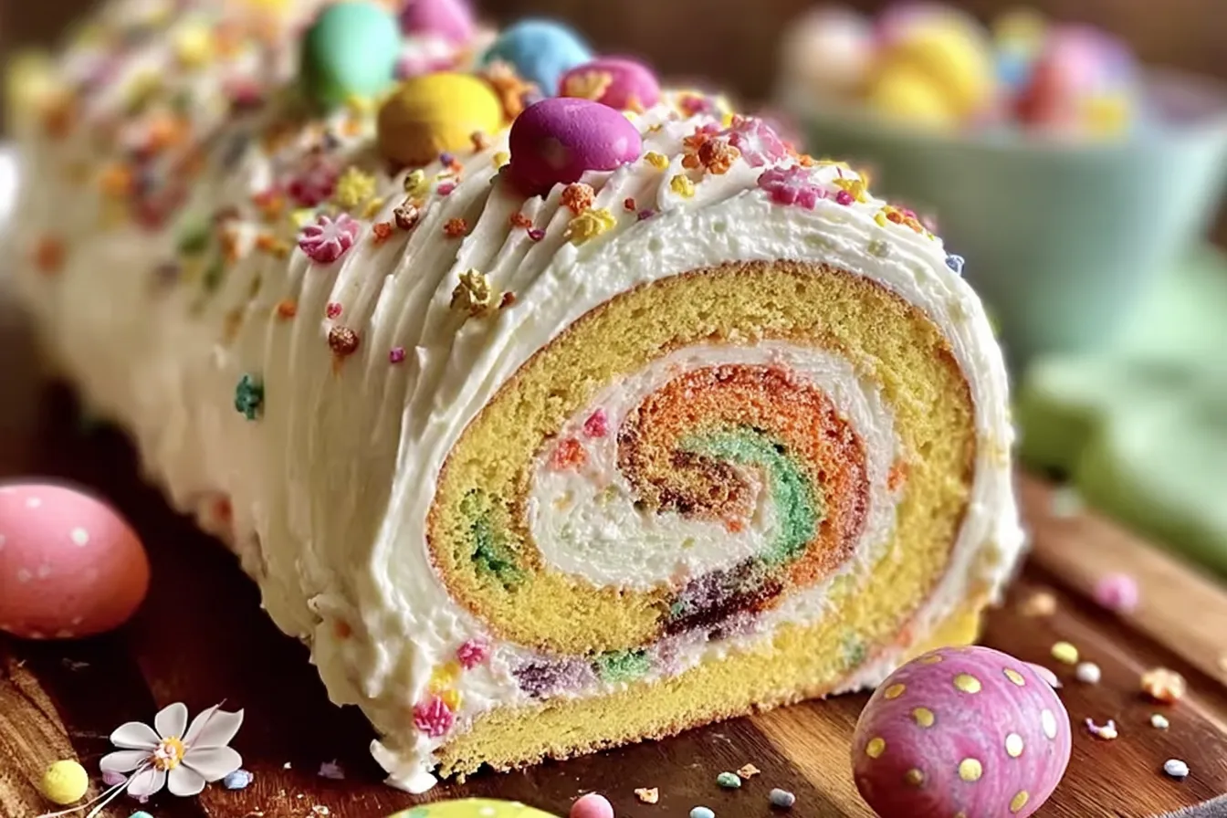 Easter Cake Roll Delight: A Sweet Celebration You’ll Love 4 Easter Cake Roll