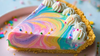 Easter Swirl Pie – A Gorgeous No-Bake Spring Dessert