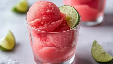 Delicious Easy 2-Ingredient Watermelon Sorbet