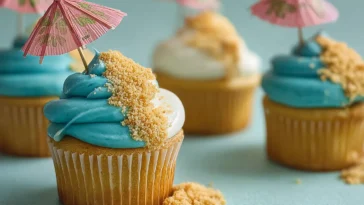 Delicious Easy Beach Cupcakes for Summer Fun