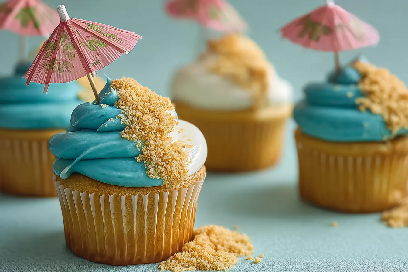 Easy Beach Cupcakes for a Sweet Summer Vibe - Delicious Treats! 3 Delicious Easy Beach Cupcakes for Summer Fun