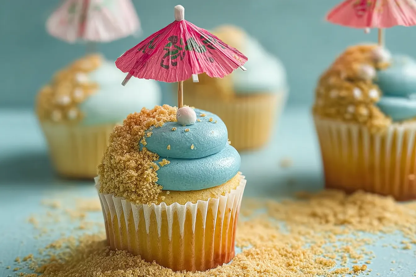 Easy Beach Cupcakes for a Sweet Summer Vibe 