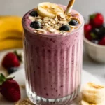 Easy Creamy Breakfast Protein Smoothie Ready to Enjoy