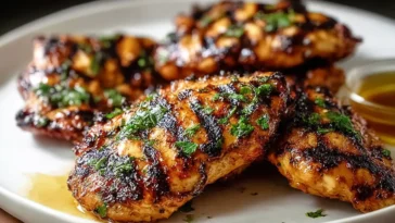 Easy Grilled Chicken Recipe Ready to Serve