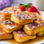Delicious Easy Hawaiian Roll French Toast - Soft & Fluffy