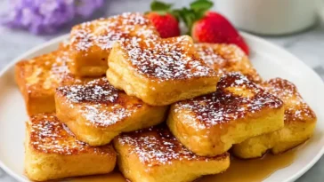 Delicious Easy Hawaiian Roll French Toast - Soft & Fluffy