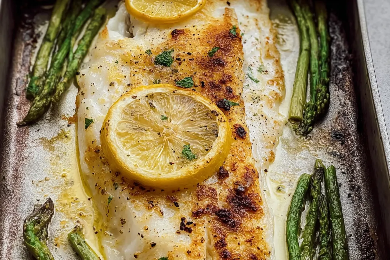 Easy Lemon Butter Baked Fish: Simply Delicious & Healthy! 3 Easy Lemon Butter Baked Fish Plated