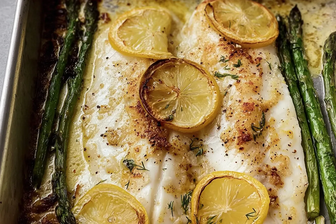 Easy Lemon Butter Baked Fish