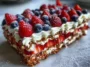 Easy No-Bake Patriotic Flag Icebox Cake for July 4th