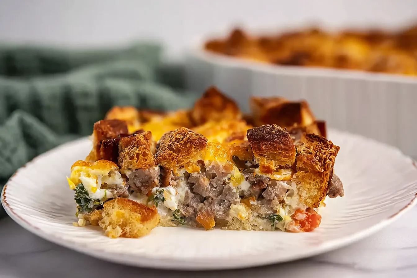 Easy Sausage and Egg Casserole: Delicious Breakfast Delight 4 Easy Sausage and Egg Casserole