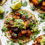 Easy Sheet Pan Chicken al Pastor Ready to Serve