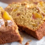 Easy Spiced Peach Bread Freshly Baked