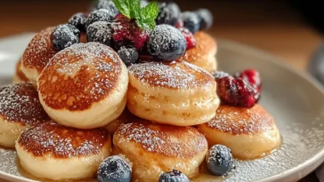 Fluffy Breakfast Pancake Poppers Perfect for Busy Mornings