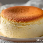 Fluffy Jiggly Japanese Cheesecake Slice