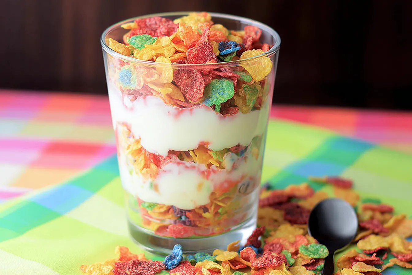 Fruity Pebbles Parfait Recipe