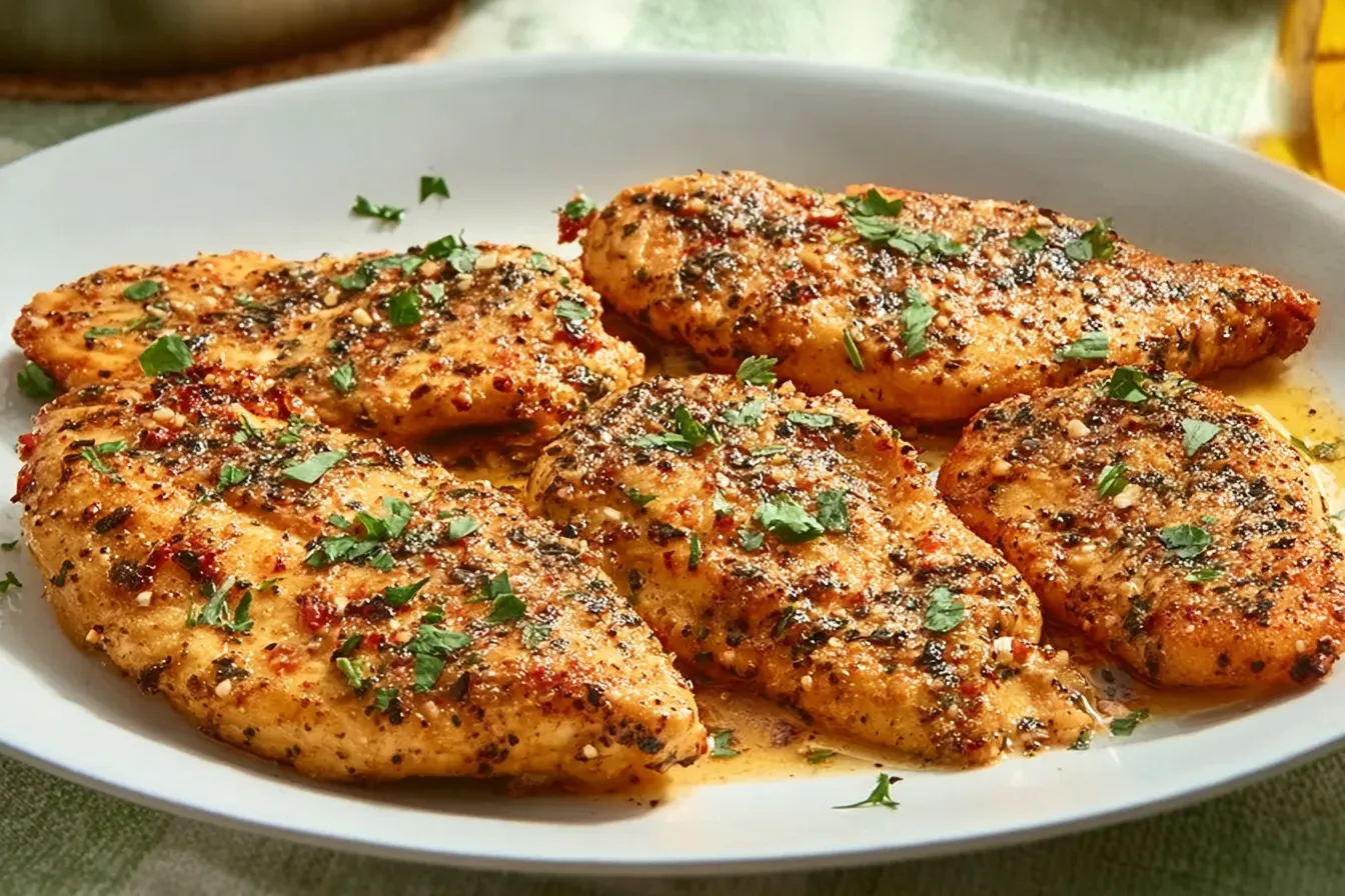 Garlic Butter Chicken Cutlets: A Delicious Dinner Delight 4 Garlic Butter Chicken Cutlets