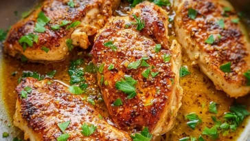 Garlic Butter Chicken Perfectly Cooked