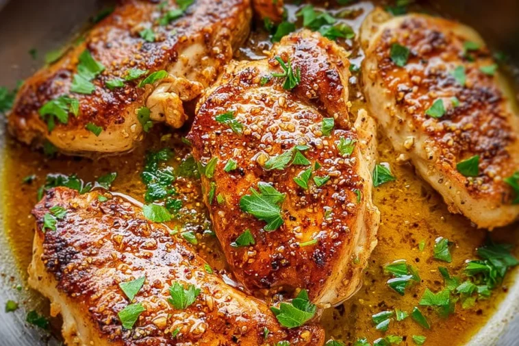 Garlic Butter Chicken Perfectly Cooked
