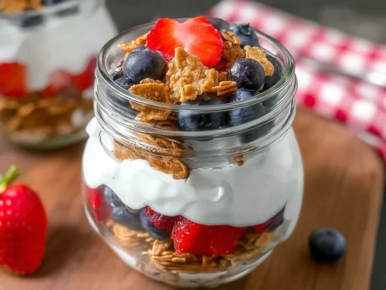 Greek Yogurt Breakfast Parfait - Healthy Morning Treat