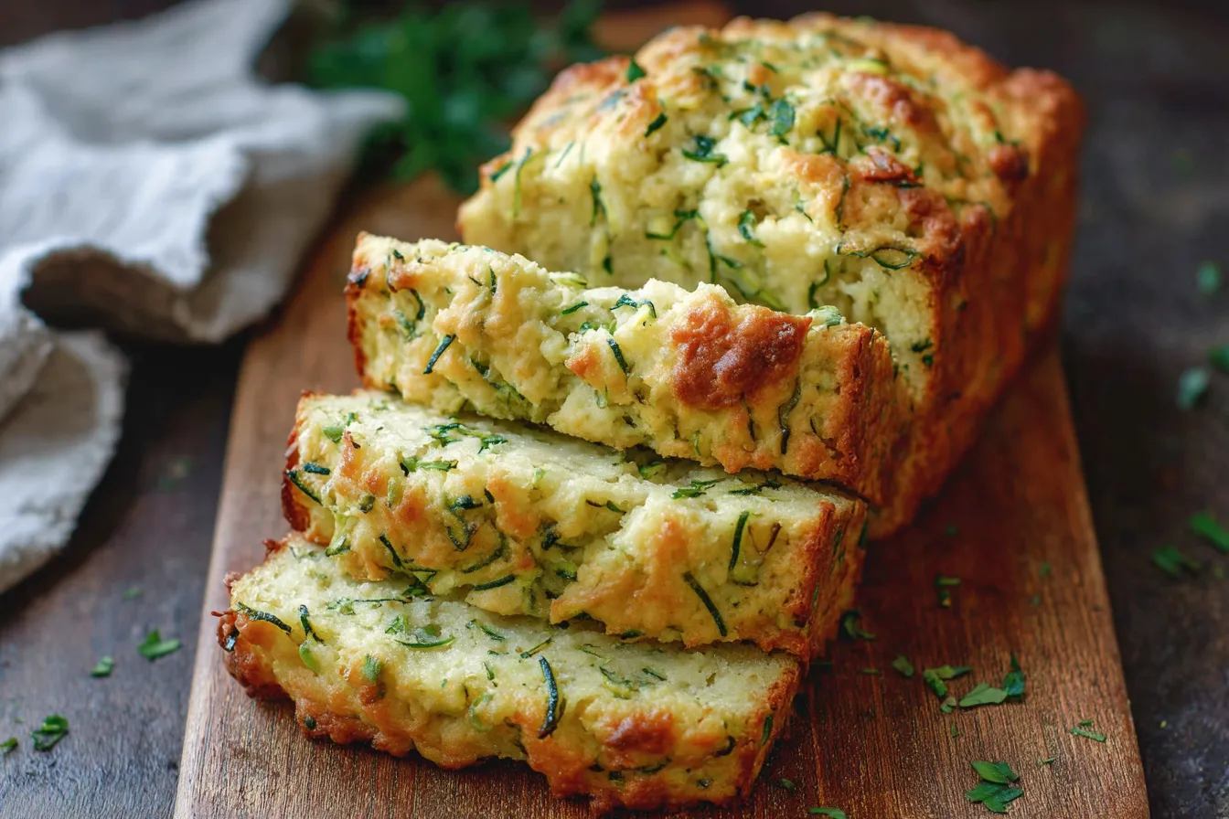Green Onion Zucchini Cheddar Quick Bread That You’ll Love 3 Green Onion Zucchini Cheddar Quick Bread Freshly Baked