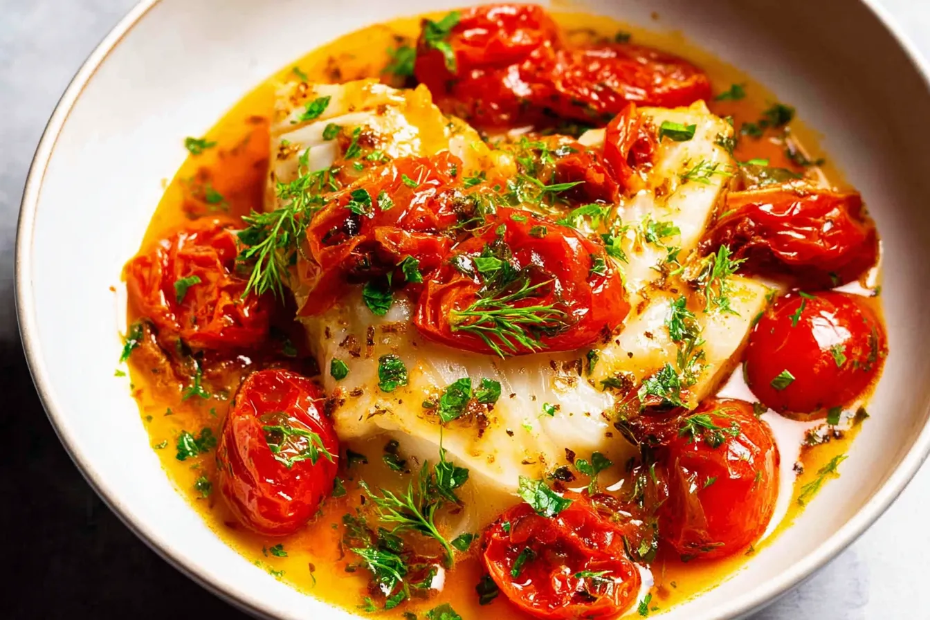 Haddock in Tomato Sauce: A Quick Flavorful Recipe 3 Haddock in Tomato Sauce - Delicious and Healthy Dish