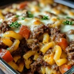 Mouthwatering Hamburger Supreme Casserole