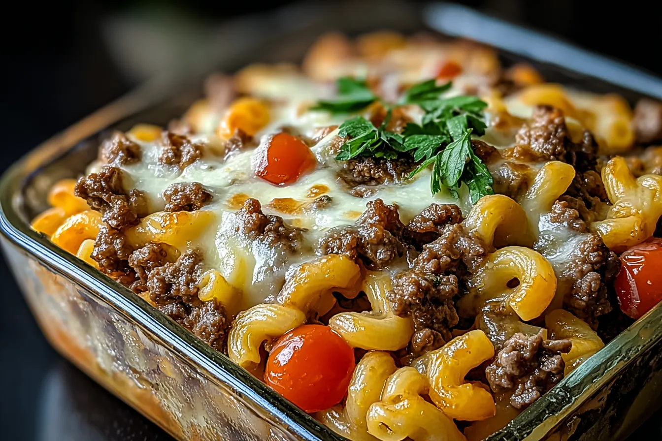 Hamburger Supreme Casserole