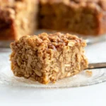 Healthy Apple Oat Cake Slice