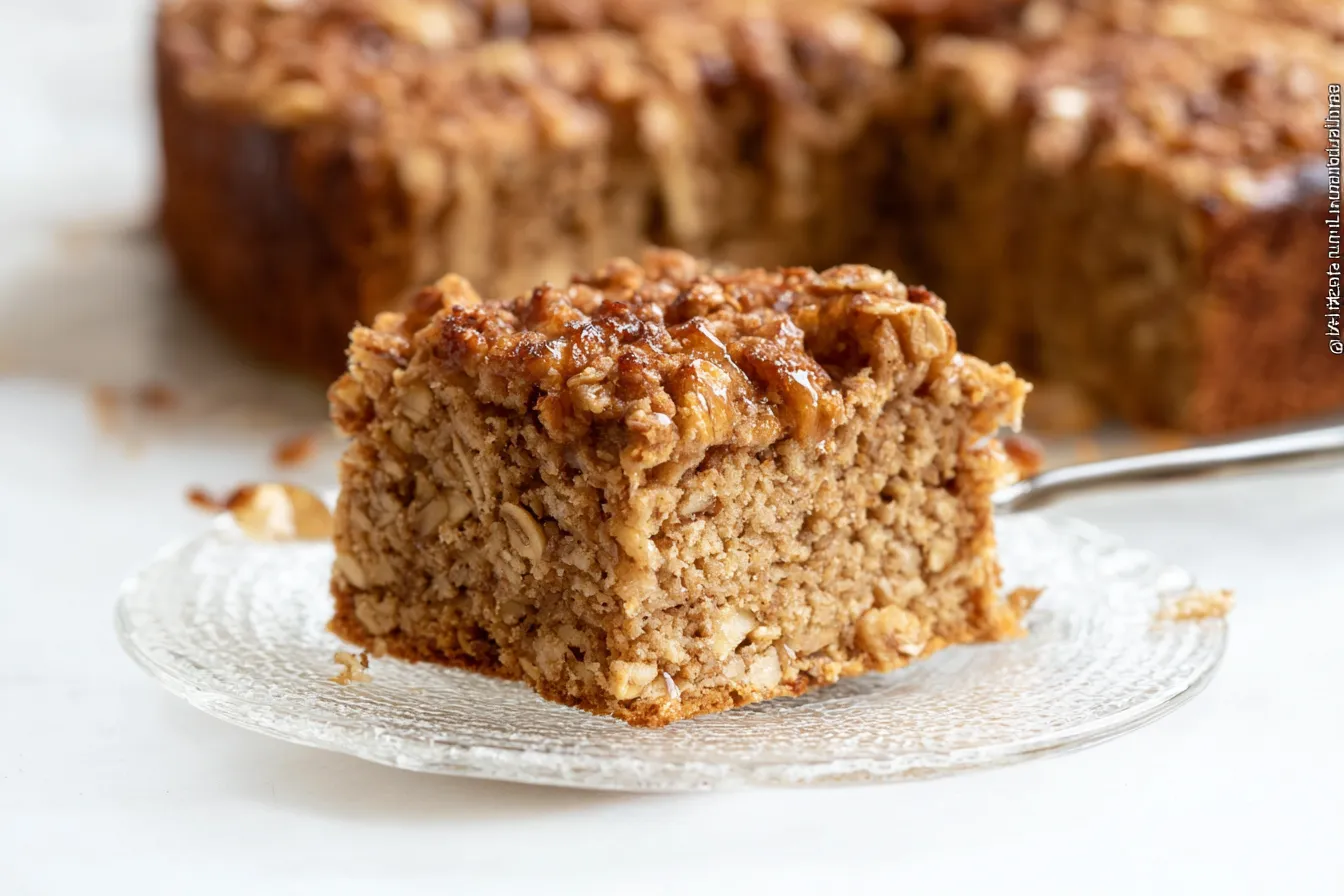Healthy Apple Oat Cake