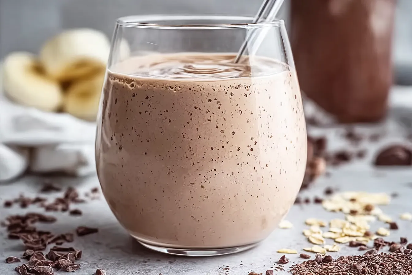 Healthy Chocolate Protein Smoothie