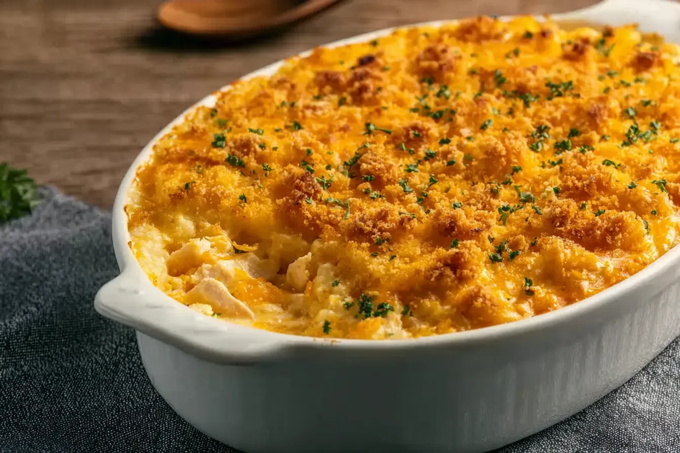 Heart Healthy Chicken Casserole Dish