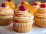 Homemade Peach Bellini Cupcakes - Tempting and Sweet
