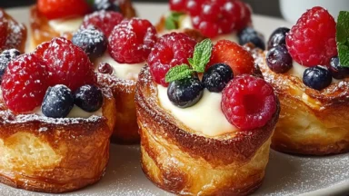 Irresistible French Toast Cups on a Cozy Table