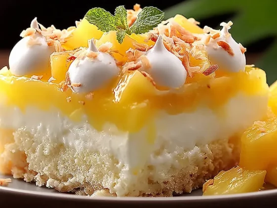 Irresistible Hawaiian Poke Cake: A Slice of Paradise