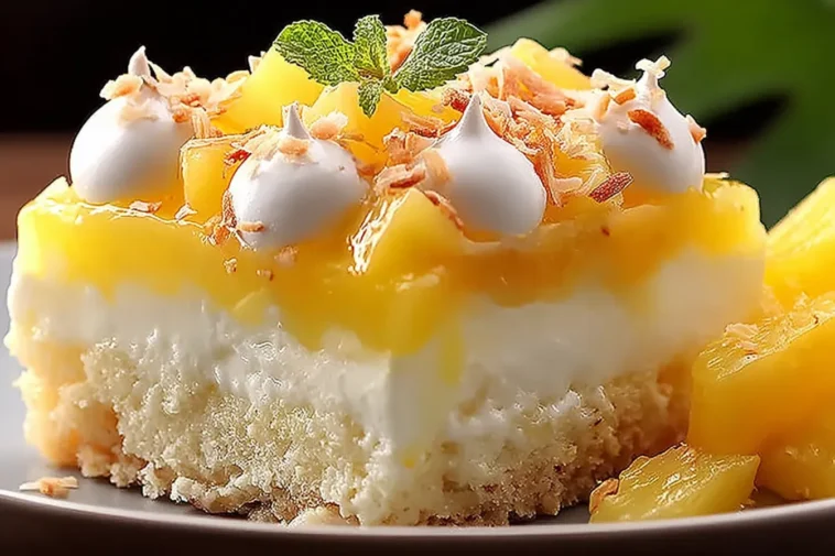 Irresistible Hawaiian Poke Cake: A Slice of Paradise
