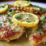Beautifully Plated Lemon Chicken Romano
