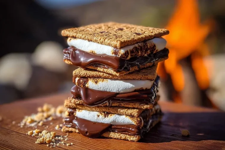 Irresistible S’mores Campfire Dessert in 3 Ingredients