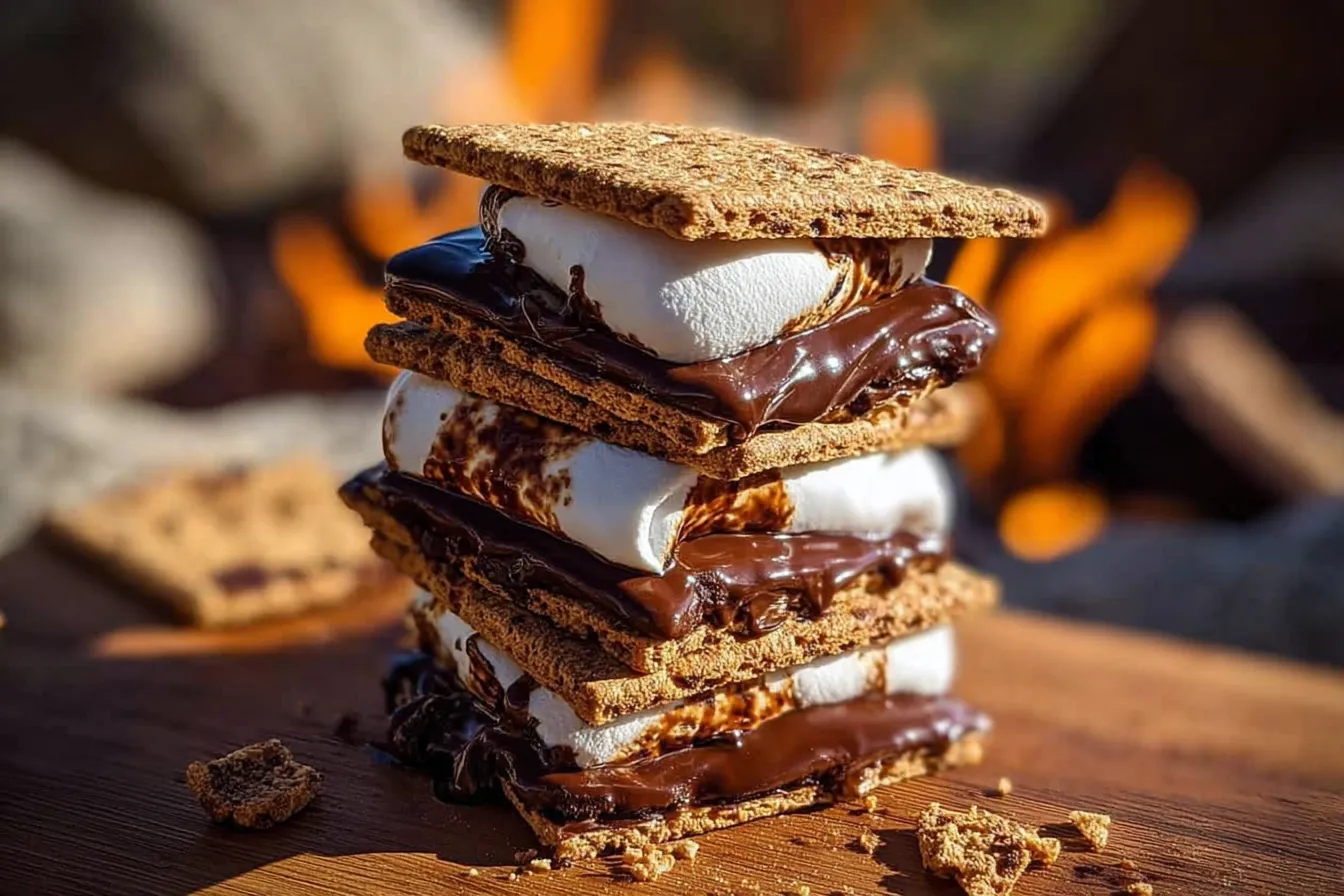 Irresistible S’mores Campfire Dessert Easy in 3 Ingredients 