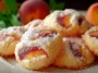 Italian Peach Summer Cookies Freshly Baked Treat
