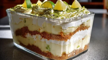 Delicious Key Lime Pie Trifle Layers