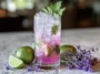 Lavender Mojito Mocktail - Refreshing Herbal Drink