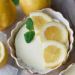 Creamy Lemon Posset Dessert in a Glass
