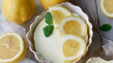 Creamy Lemon Posset Dessert in a Glass