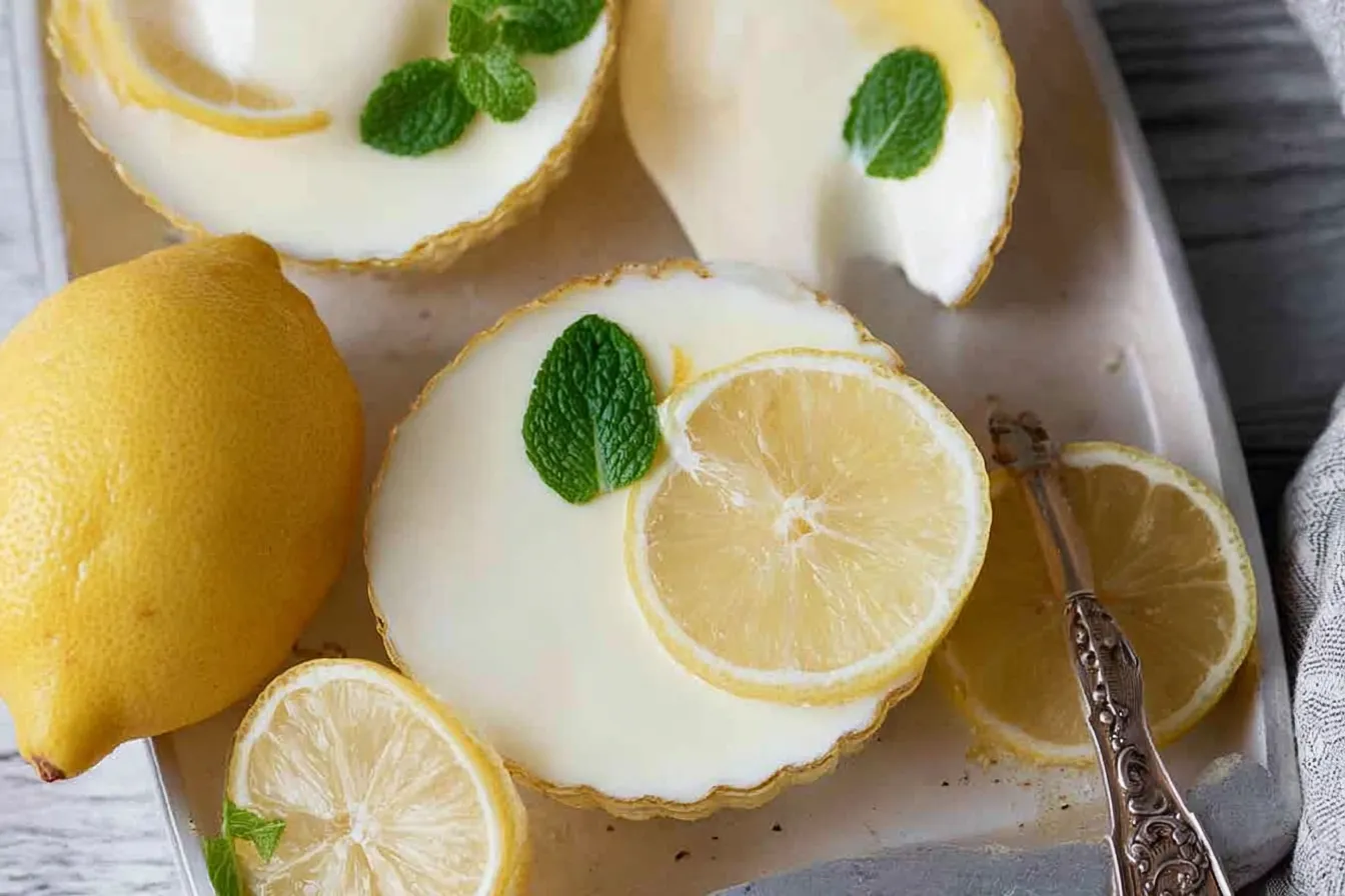Lemon Posset (3 Ingredients, No Eggs, Creamy British Dessert)