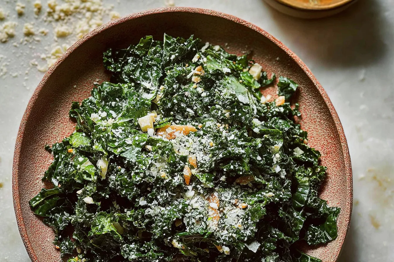 Lemony Parmesan Kale Salad: A Bright & Zesty Delight 4 Lemony Parmesan Kale Salad