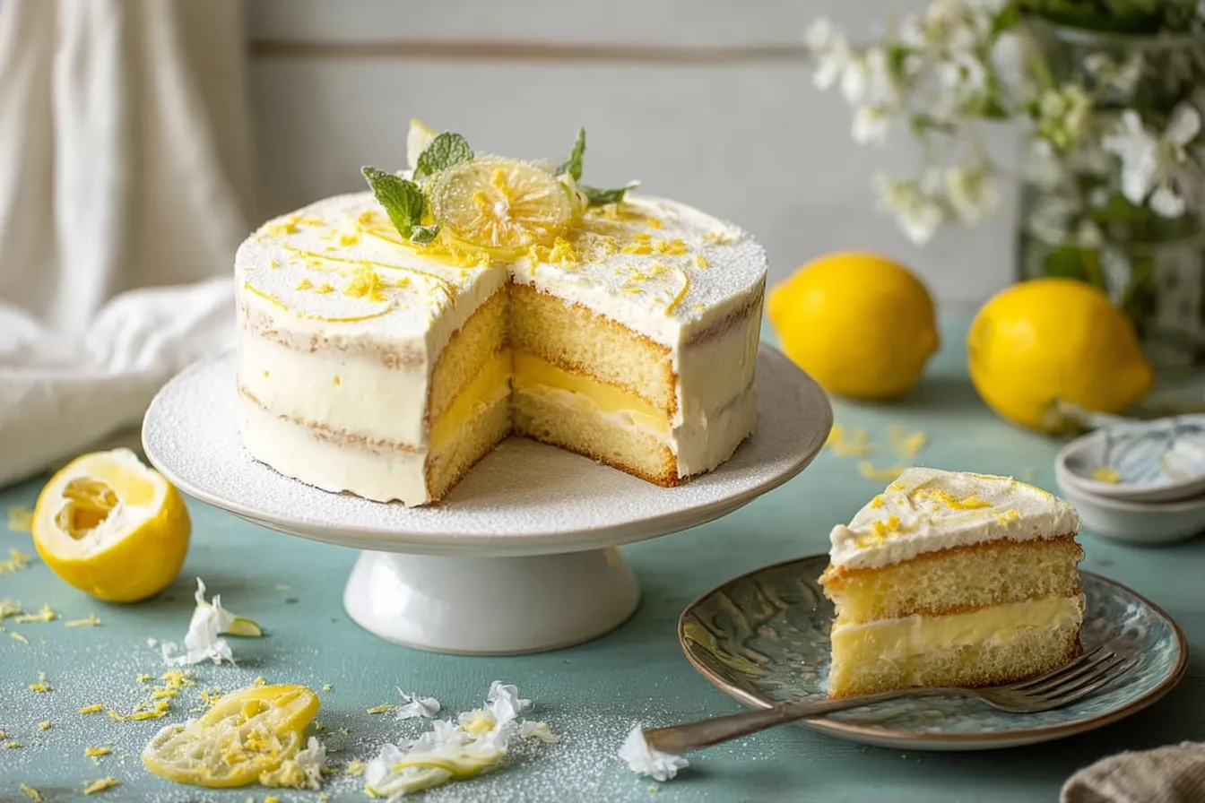 Limoncello Mascarpone Cake