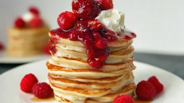 Delicious Low-Calorie Protein Pancakes (30g Protein)