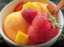 Mango Strawberry Sorbet Ready to Serve